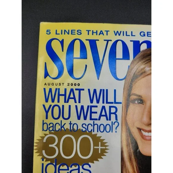 JENNIFER ANISTON - SEVENTEEN Magazine August 2000 - Excellent Condition - Picture 2 of 10